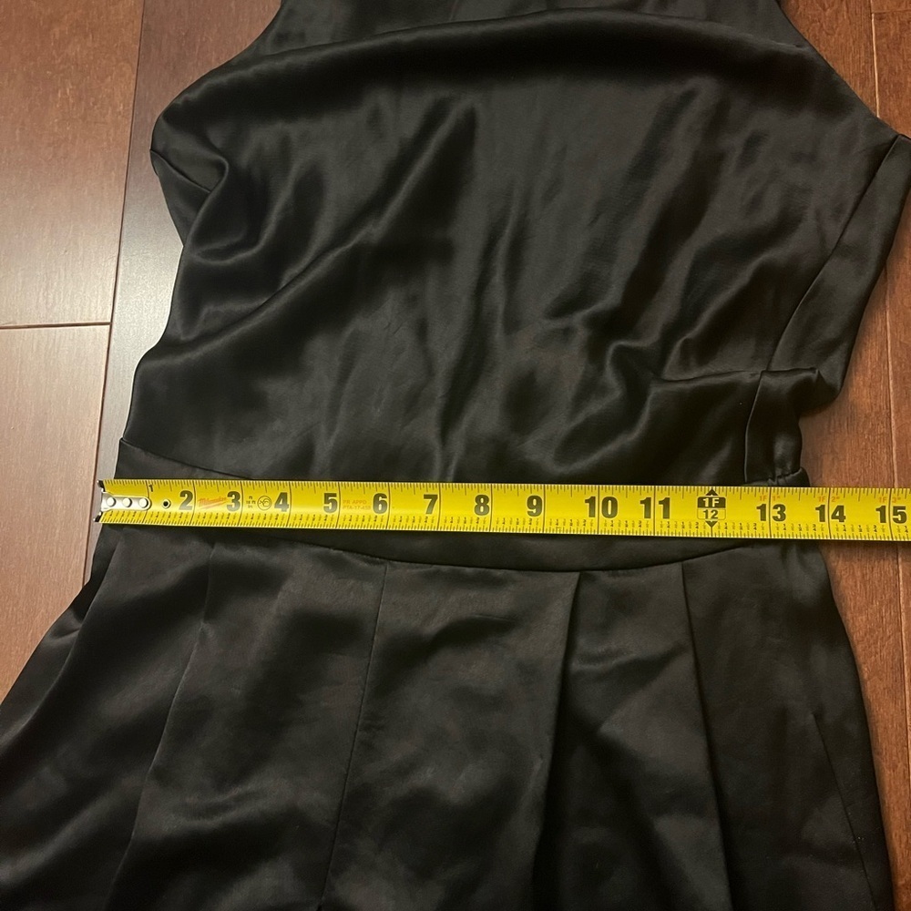Vince Black Turtleneck Wide Leg Jumpsuit - Picture 5 of 11